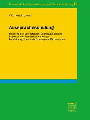 cover image of Ausspracheschulung